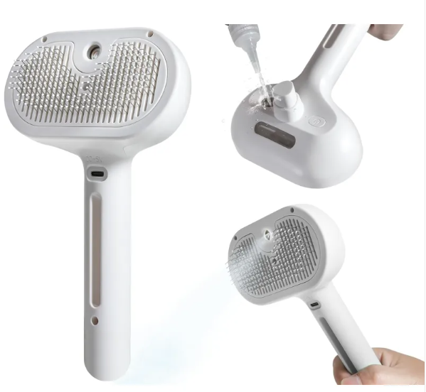 PawsFlow – Spray Brush 2 in 1