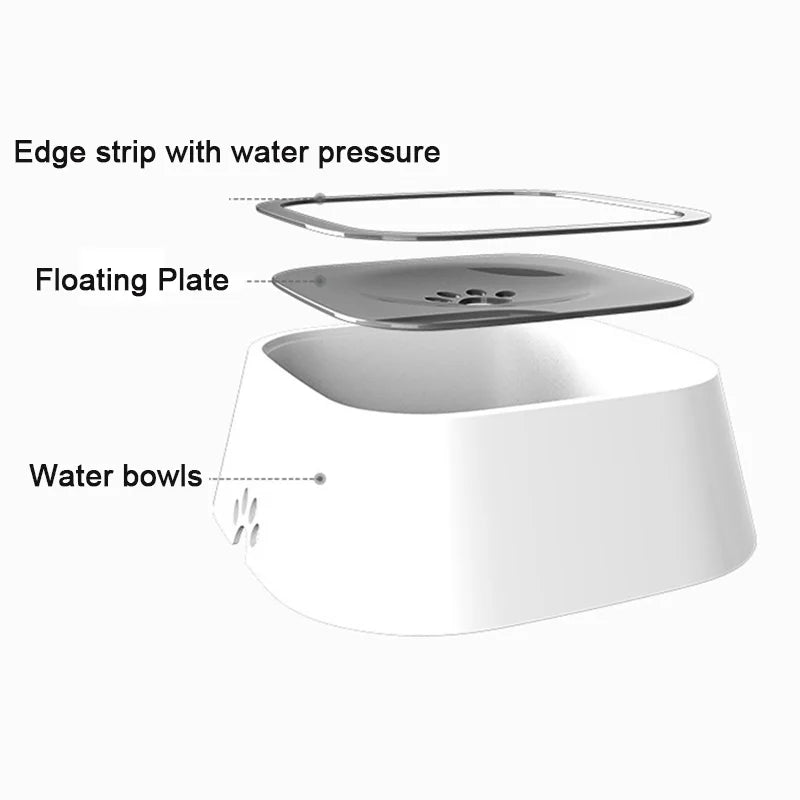 PawsHydrate - Anti-Spill Water Bowl