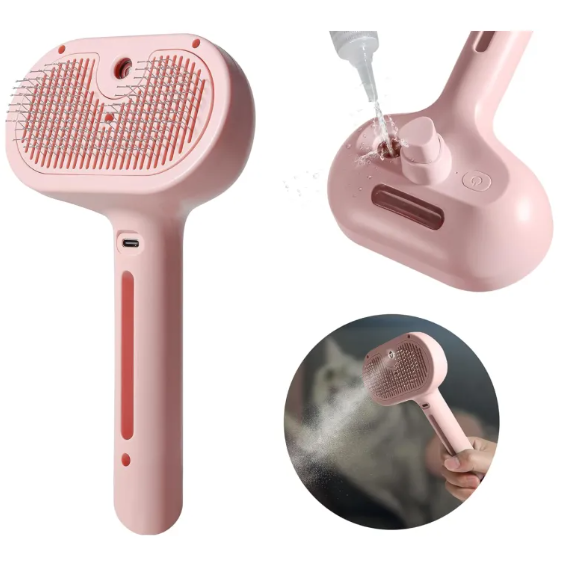 PawsFlow – Spray Brush 2 in 1